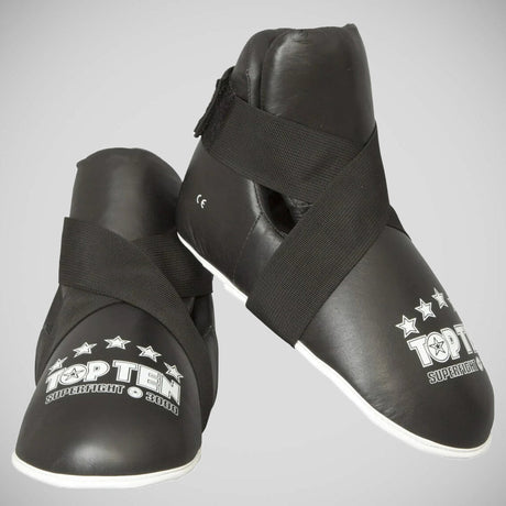 Black Top Ten Superfight 3000 Leather Kicks    at Bytomic Trade and Wholesale