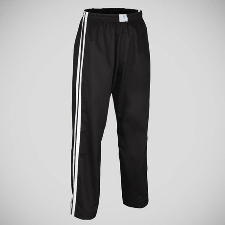 Black/White Bytomic Adult Double Stripe Contact Pants    at Bytomic Trade and Wholesale