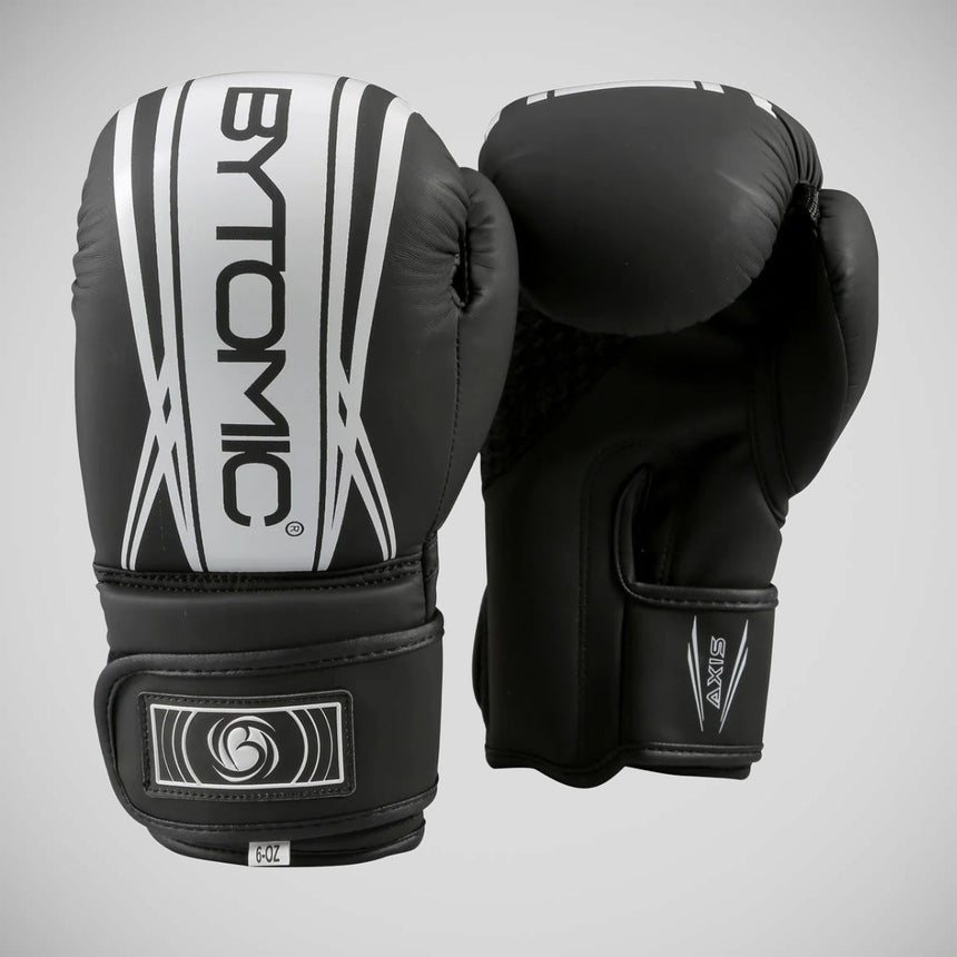 Black/White Bytomic Axis V2 Kids Boxing Gloves    at Bytomic Trade and Wholesale