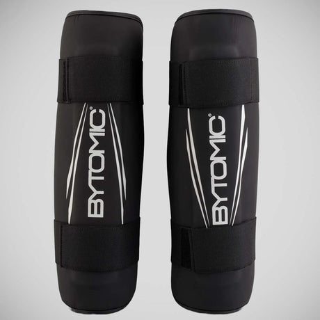 Black/White Bytomic Axis V2 Shin Guards    at Bytomic Trade and Wholesale