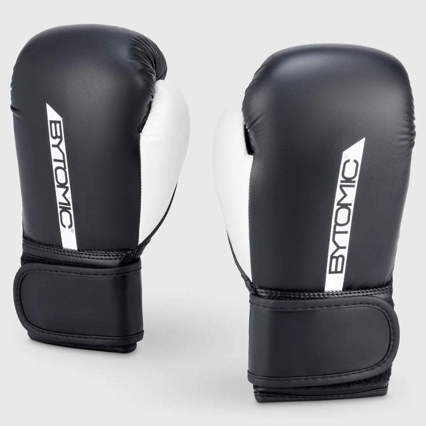 Black/White Bytomic Red Label Boxing Gloves    at Bytomic Trade and Wholesale