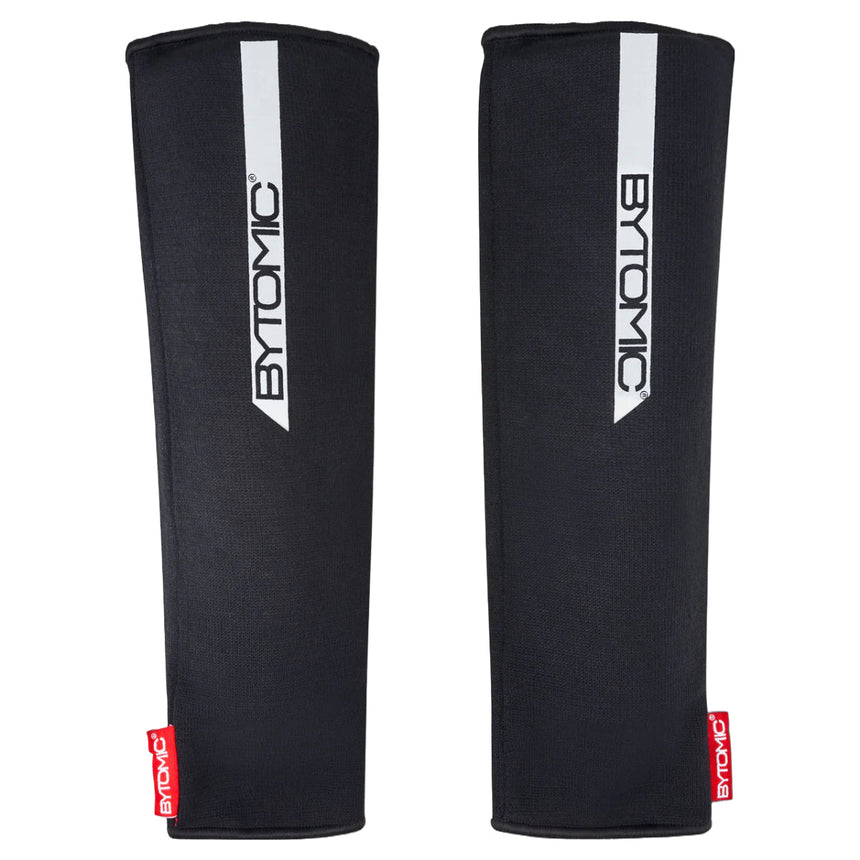 Black/White Bytomic Red Label Elasticated Forearm Guard    at Bytomic Trade and Wholesale