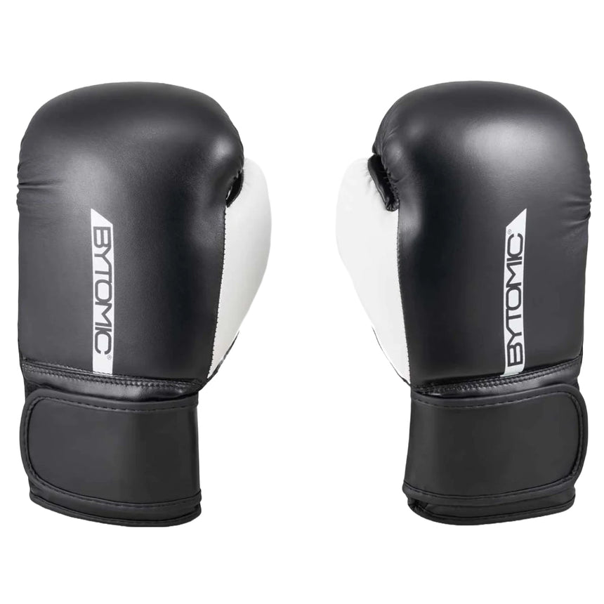 Black/White Bytomic Red Label Kids Boxing Gloves    at Bytomic Trade and Wholesale