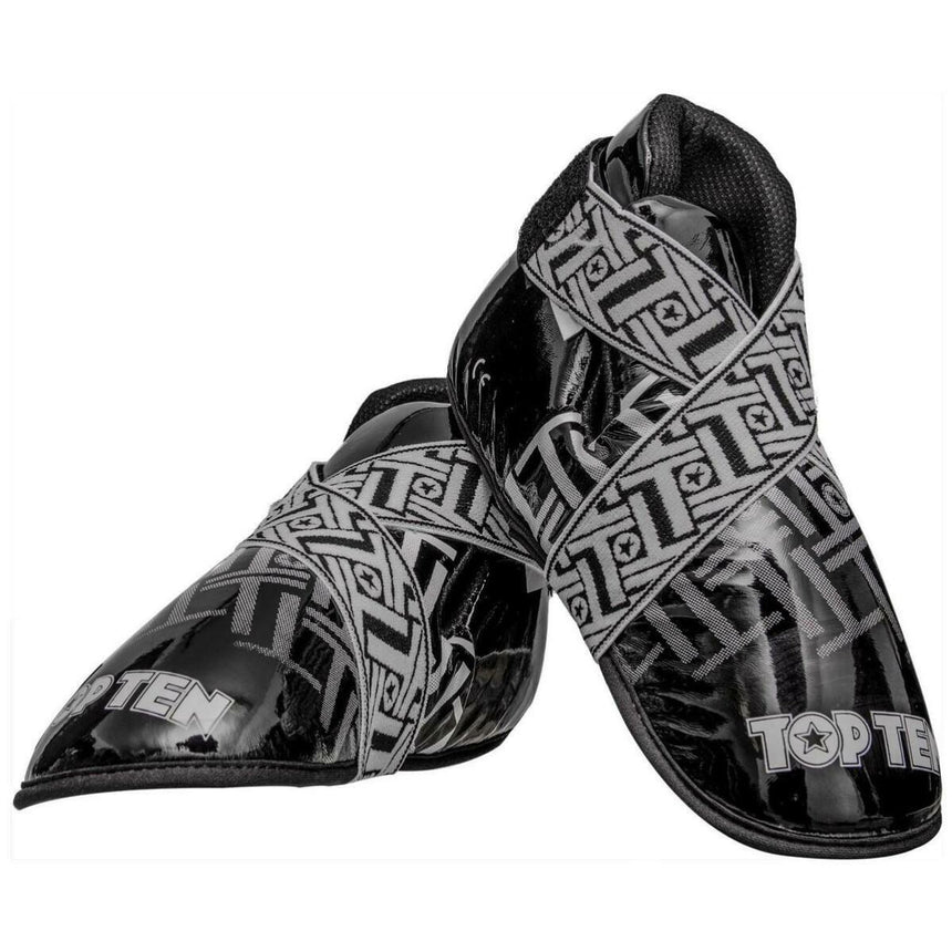 Black/White Top Ten Superlight Prism Glossy Kicks    at Bytomic Trade and Wholesale