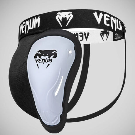 Black/White Venum Challenger Mens Groin Guard    at Bytomic Trade and Wholesale