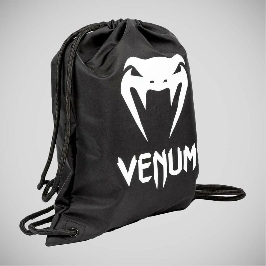 Black/White Venum Classic Drawstring Bag    at Bytomic Trade and Wholesale