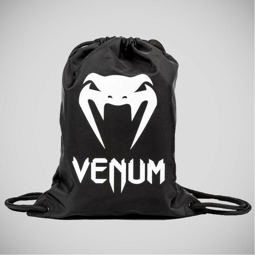 Black/White Venum Classic Drawstring Bag    at Bytomic Trade and Wholesale