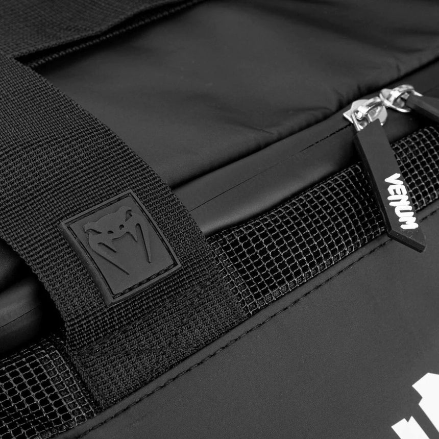 Black/White Venum Trainer Lite Evo Sports Bag    at Bytomic Trade and Wholesale