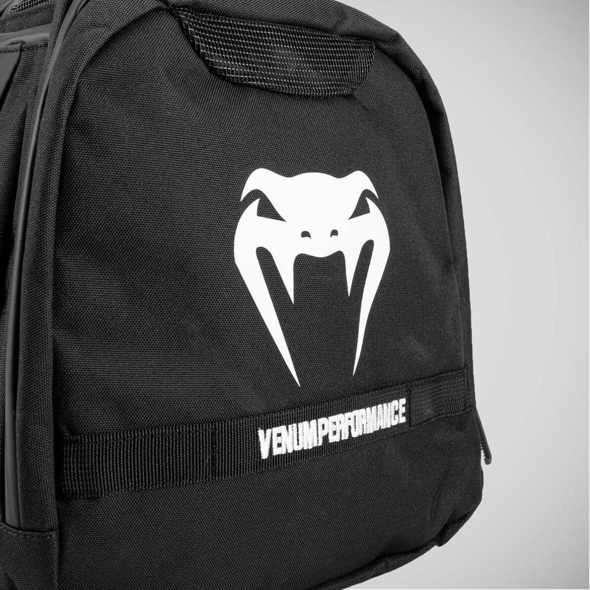 Black/White Venum Trainer Lite Evo Sports Bag    at Bytomic Trade and Wholesale