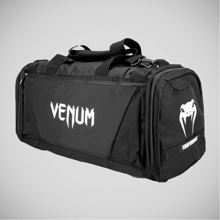 Black/White Venum Trainer Lite Evo Sports Bag    at Bytomic Trade and Wholesale