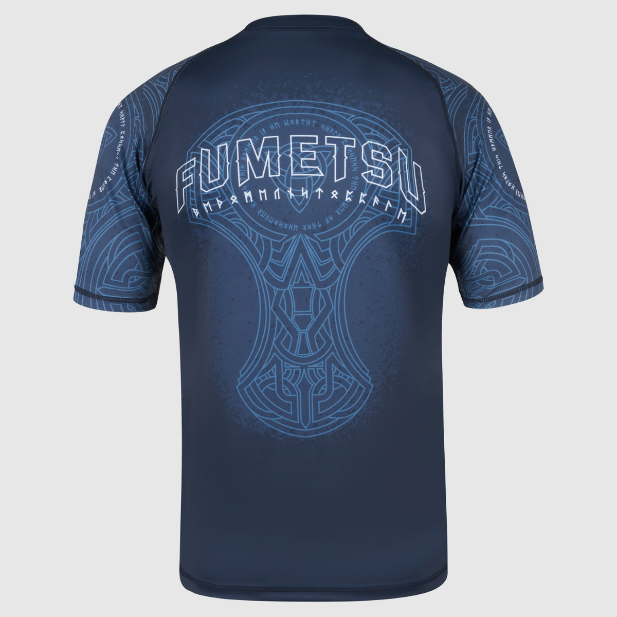 Blue/Black Fumetsu Mjolnir Short Sleeve Rash Guard    at Bytomic Trade and Wholesale