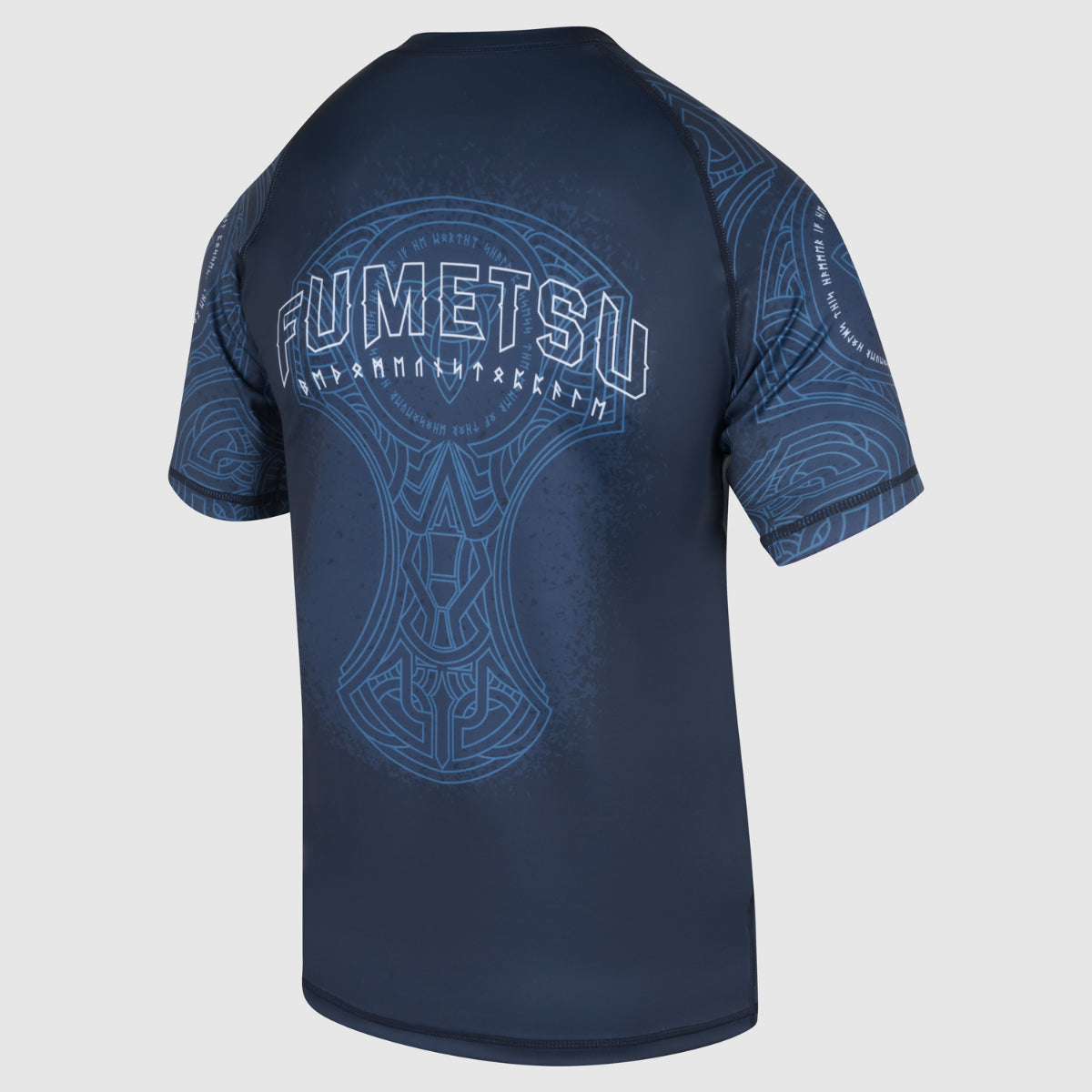 Blue/Black Fumetsu Mjolnir Short Sleeve Rash Guard    at Bytomic Trade and Wholesale