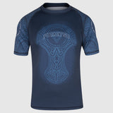 Blue/Black Fumetsu Mjolnir Short Sleeve Rash Guard    at Bytomic Trade and Wholesale