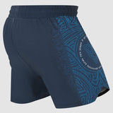 Blue/Black Fumetsu Mjolnir V-Lite Fight Shorts    at Bytomic Trade and Wholesale