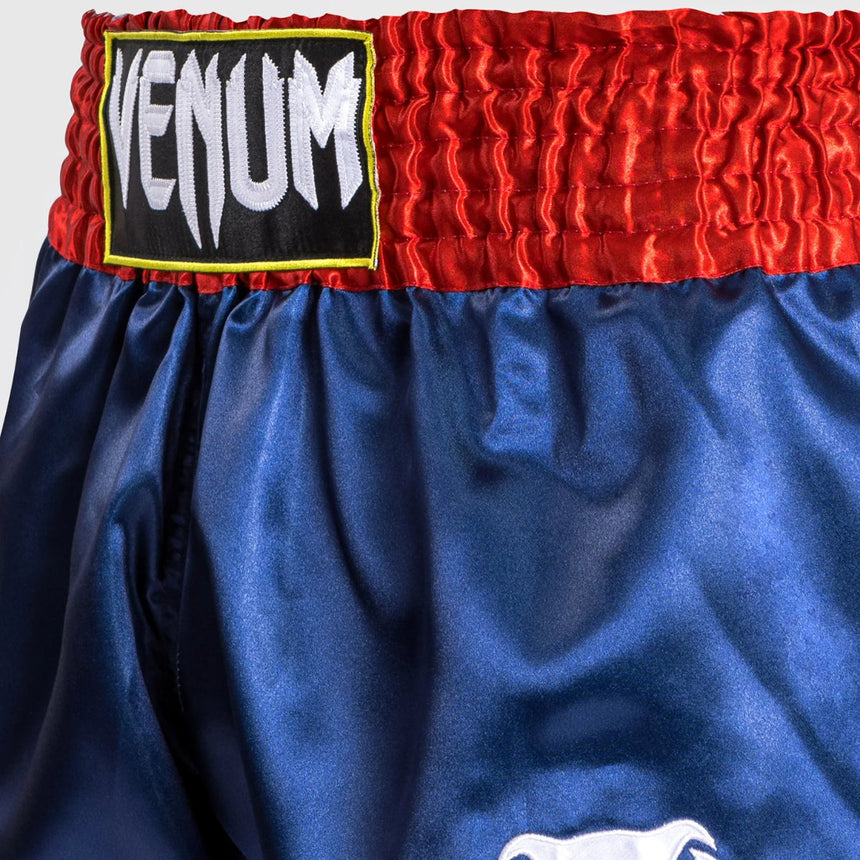 Venum Classic Muay Thai Shorts Blue/Red/White    at Bytomic Trade and Wholesale