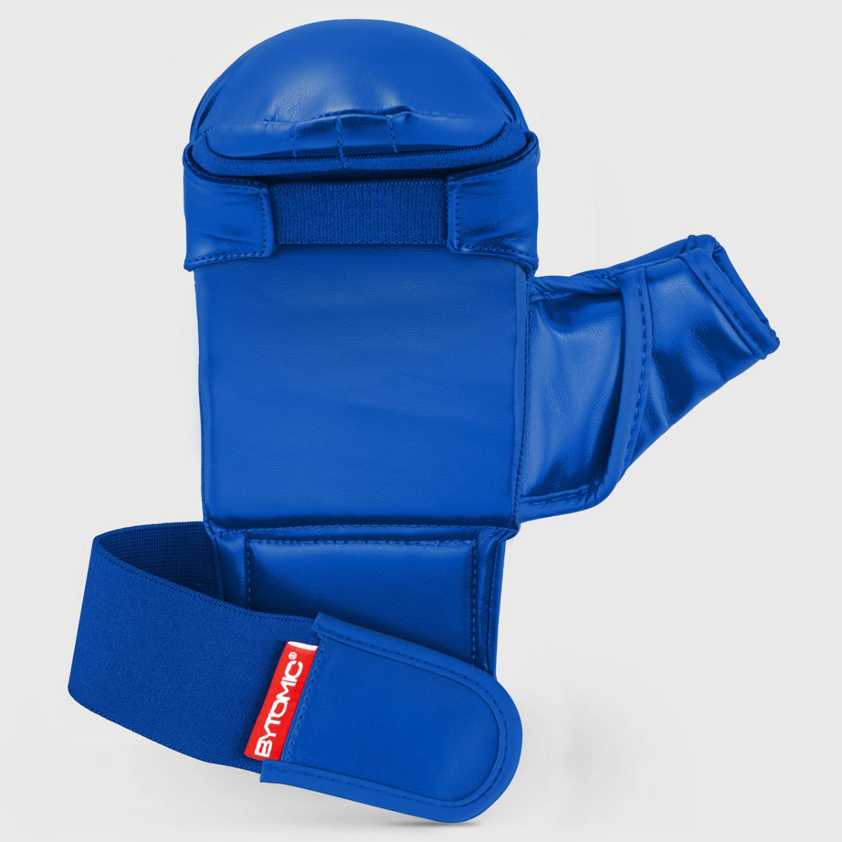 Blue/White Bytomic Red Label Karate Mitt with Thumb    at Bytomic Trade and Wholesale