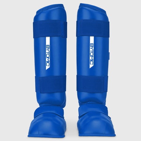 Blue/White Bytomic Red Label Karate Shin/Instep    at Bytomic Trade and Wholesale