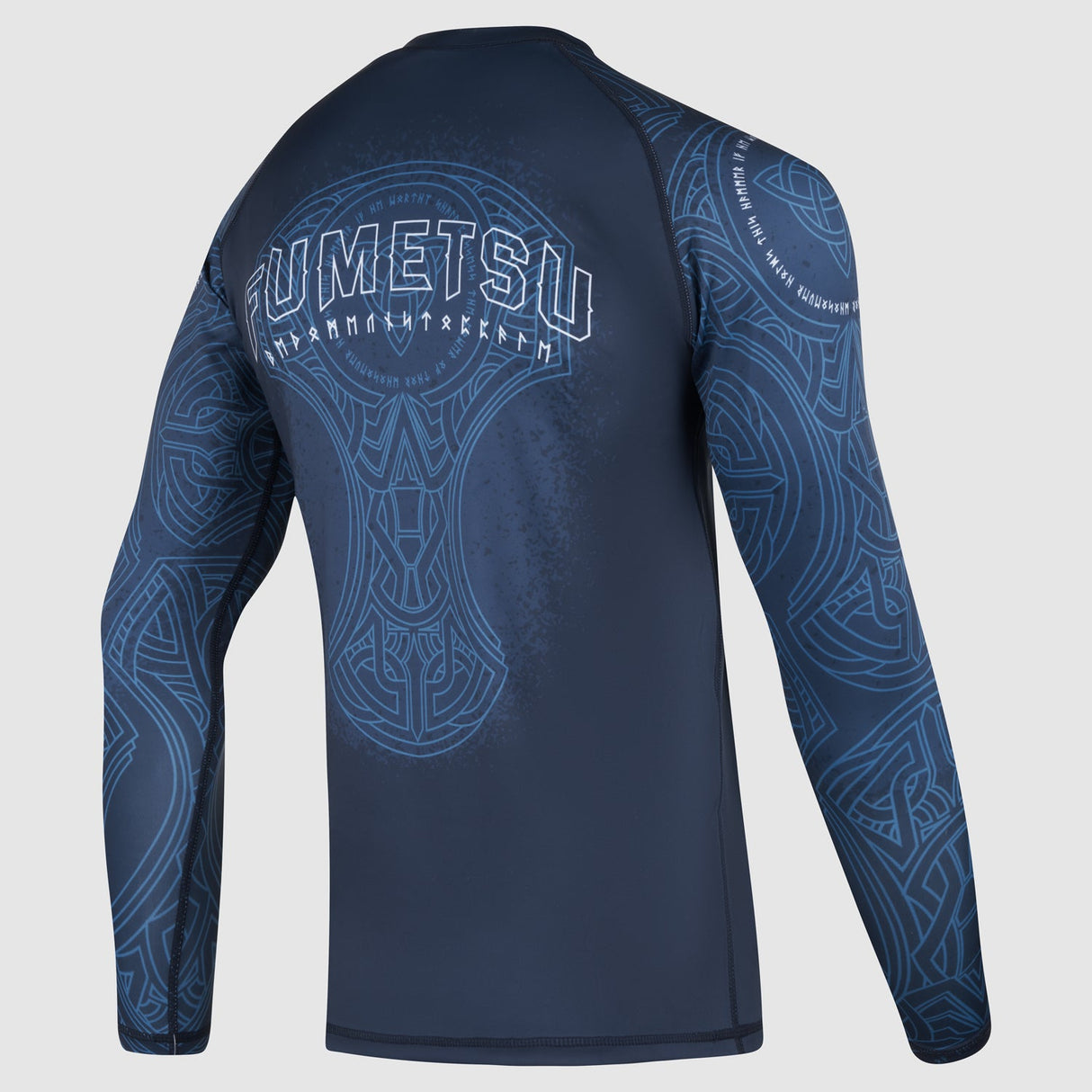 Blue/Black Fumetsu Mjolnir Long Sleeve Rash Guard    at Bytomic Trade and Wholesale