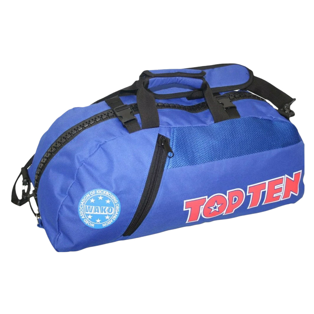 Blue/Black Top Ten WAKO Convertible Sports Bag-Backpack    at Bytomic Trade and Wholesale