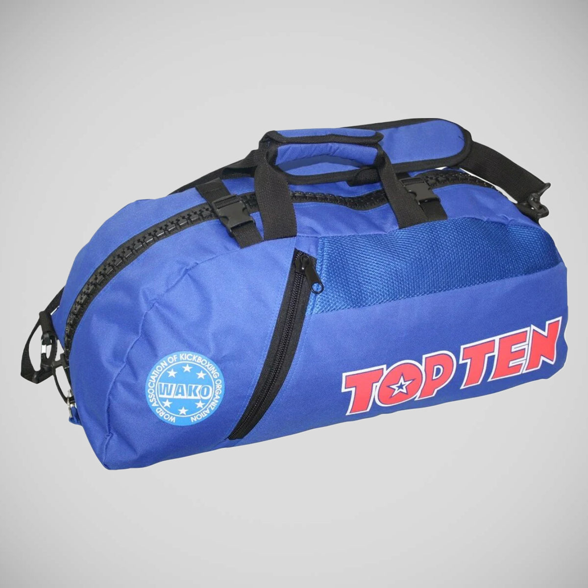 Blue/Black Top Ten WAKO Convertible Sports Bag-Backpack    at Bytomic Trade and Wholesale