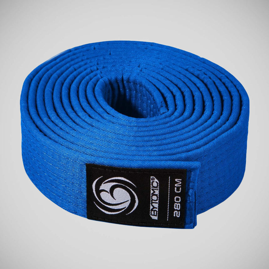 Blue Bytomic Plain Polycotton Martial Arts Belt Pack of 10    at Bytomic Trade and Wholesale