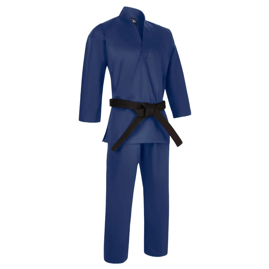 Blue Bytomic Red Label V-Neck Kids Martial Arts Uniform    at Bytomic Trade and Wholesale