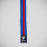 Blue/Red Bytomic Striped Polycotton Martial Arts Belt Pack of 10    at Bytomic Trade and Wholesale