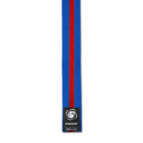 Blue/Red Bytomic Striped Polycotton Martial Arts Belt Pack of 10    at Bytomic Trade and Wholesale