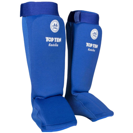 Blue Top Ten Dae IFMA Shin/Instep Guards    at Bytomic Trade and Wholesale