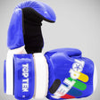 Blue Top Ten Glossy Block ITF Pointfighter Glove    at Bytomic Trade and Wholesale