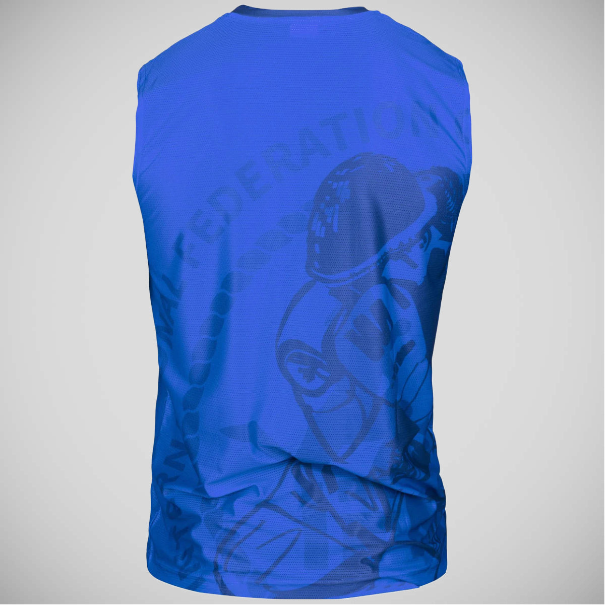 Blue Top Ten Salamaa IFMA Tank Top    at Bytomic Trade and Wholesale