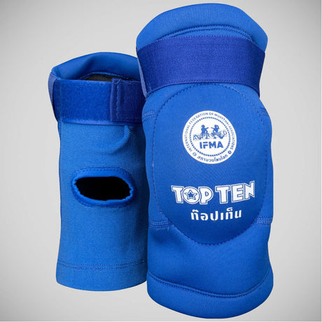 Blue Top Ten Sok IFMA Elbow Guards    at Bytomic Trade and Wholesale