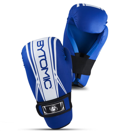 Blue/White Bytomic Axis V2 Point Fighter Gloves XXS   at Bytomic Trade and Wholesale