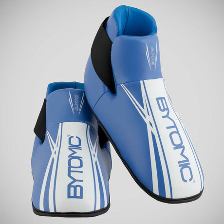Blue/White Bytomic Axis V2 Point Fighter Kick    at Bytomic Trade and Wholesale