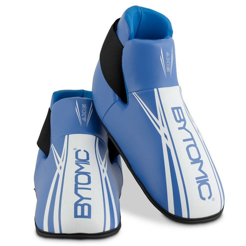 Blue/White Bytomic Axis V2 Point Fighter Kick XXS   at Bytomic Trade and Wholesale