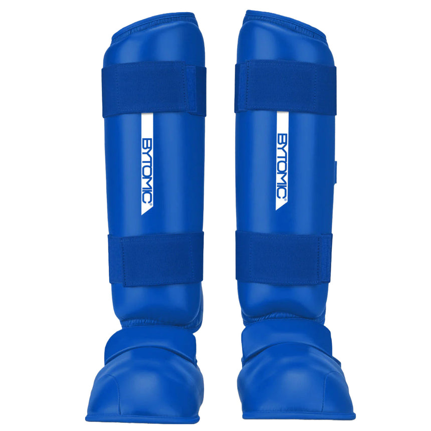 Blue/White Bytomic Red Label Karate Shin/Instep    at Bytomic Trade and Wholesale