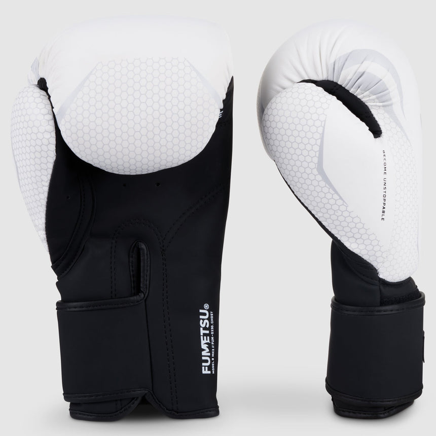 White Fumetsu Ghost MK2 Boxing Gloves    at Bytomic Trade and Wholesale