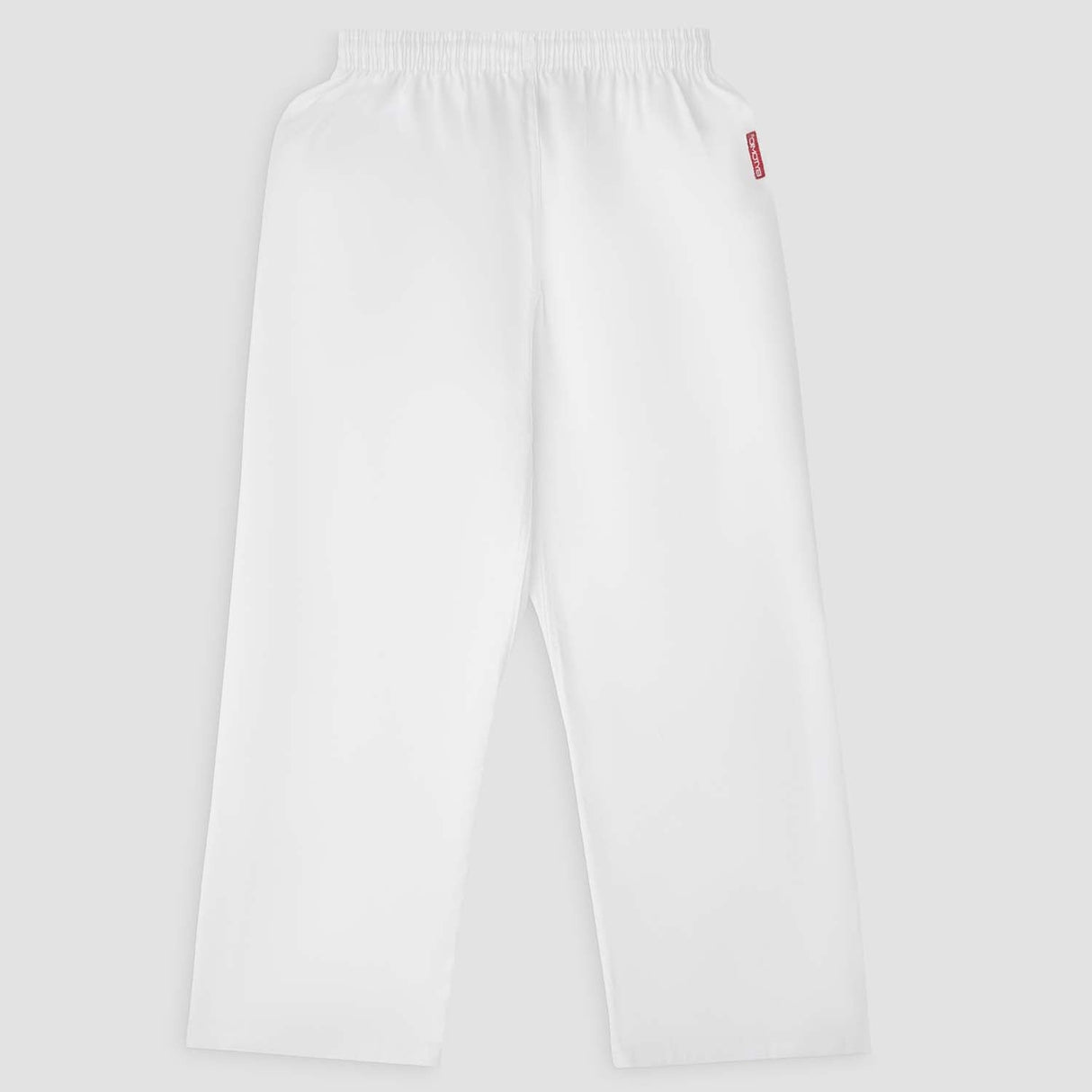 White Bytomic Red Label Martial Arts Trousers    at Bytomic Trade and Wholesale