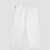 White Bytomic Red Label Kids Martial Arts Trousers    at Bytomic Trade and Wholesale