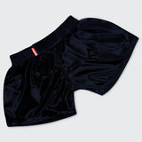 Black/White Bytomic Red Label Muay Thai Shorts    at Bytomic Trade and Wholesale