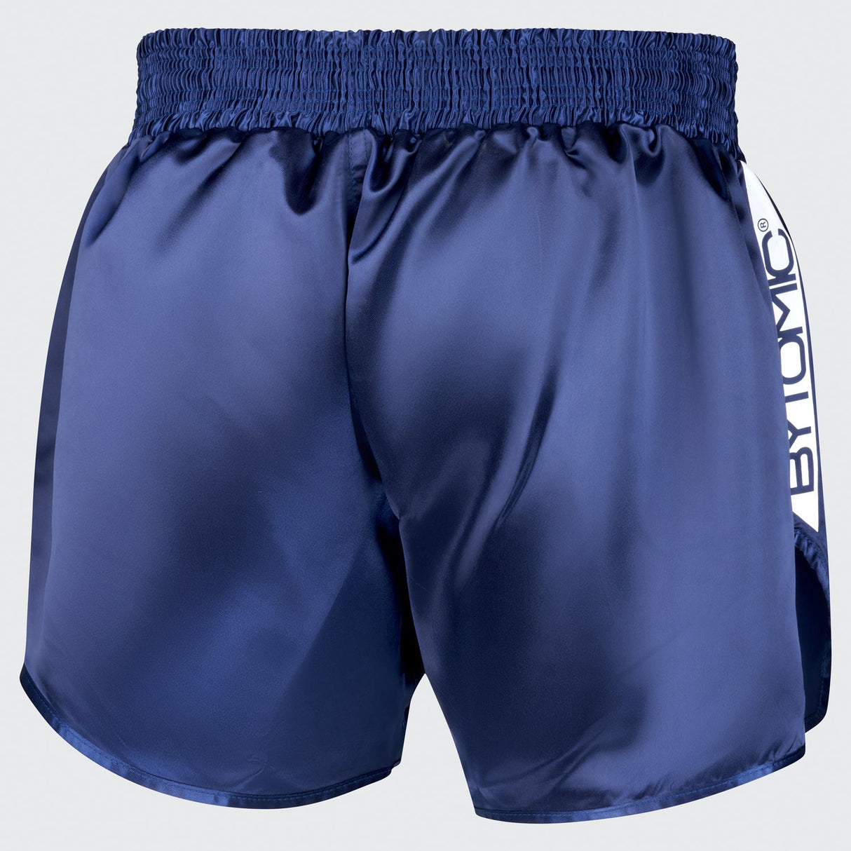 Navy/White Bytomic Red Label Muay Thai Shorts    at Bytomic Trade and Wholesale