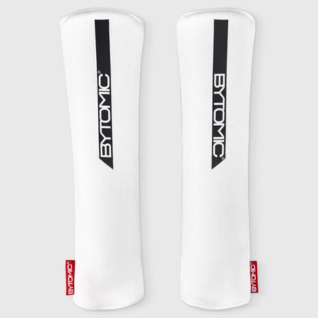 White/Black Bytomic Red Label Elasticated Forearm Guard    at Bytomic Trade and Wholesale