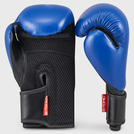Blue/White Bytomic Red Label Kids Boxing Gloves    at Bytomic Trade and Wholesale