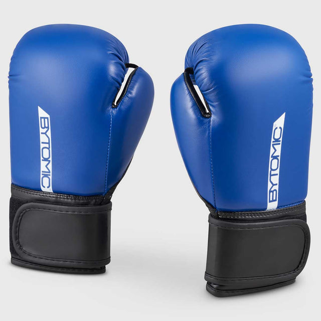 Blue/White Bytomic Red Label Kids Boxing Gloves    at Bytomic Trade and Wholesale