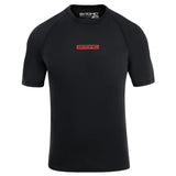 Black Bytomic Red Label Short Sleeve Rash Guard    at Bytomic Trade and Wholesale