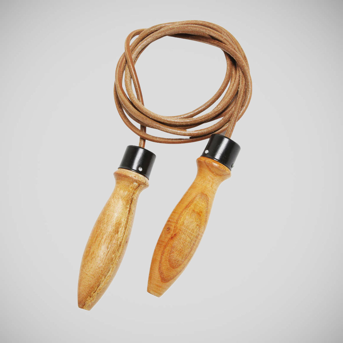 Bytomic Wooden Handle Leather Skipping Rope    at Bytomic Trade and Wholesale