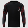 Fumetsu Anaconda Long Sleeve Rash Guard Black/Red    at Bytomic Trade and Wholesale