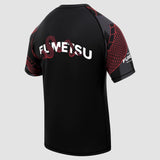 Fumetsu Anaconda Short Sleeve Rash Guard Black/Red    at Bytomic Trade and Wholesale