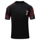 Fumetsu Anaconda Short Sleeve Rash Guard Black/Red    at Bytomic Trade and Wholesale