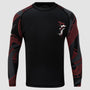 Fumetsu Anaconda Womens Long Sleeve Rash Guard Black/Red